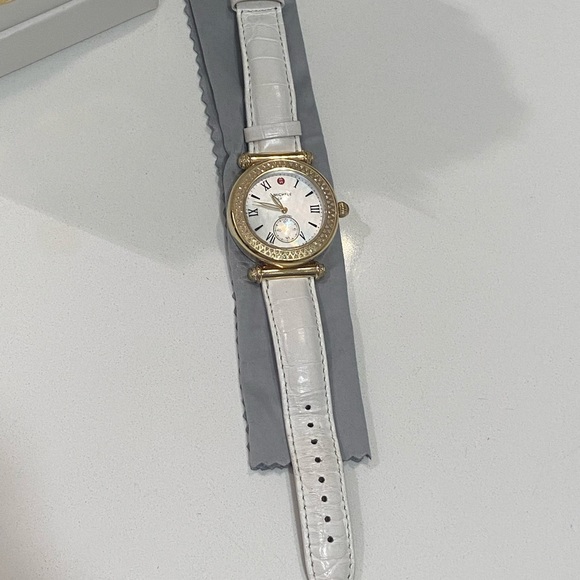 Authentic Michele Caber Diamond Watch NEW BATTERY main image 7